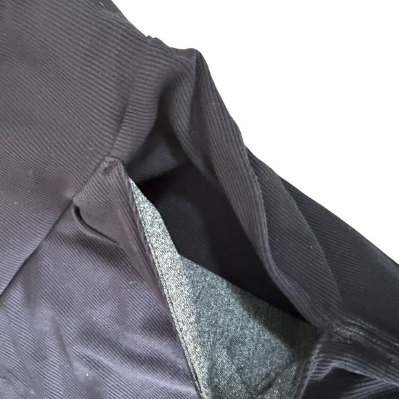 Vuori Lux At Ease Harem Ribbed Black Lounge Pants Joggers Size M Yoga Comfy - Picture 6 of 11